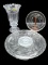(3) Items: Handmade Lead Crystal Vase by BLOCK,