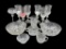 Assorted Glass & Candle Holders