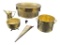 Assorted Brass Containers