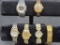 (6) Watches Including: Etienne Aigner, Times, Faux Rolex, Elgin, Seiko and Marathon