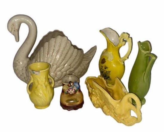 Assorted Porcelain Decorative Items (some have