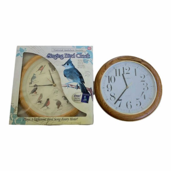 (2) Wall Clocks