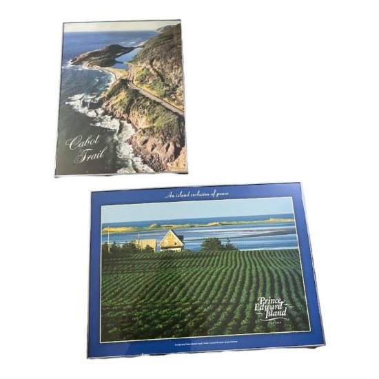 (2) Framed Posters - 27” x 19” (Prince Edward