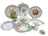 Assorted Decorative Plates, China, Etc
