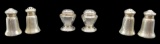 (3) Sets of Sterling Salt and Pepper Shakers