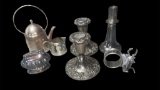 Assorted Silverplate Items, etc.: