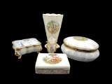 Assorted Trinket Dishes and Vanity Items