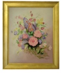 Framed and Signed Painting E H Lajoie 19.5