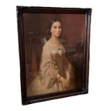 Framed Portrait Print “Southern Belle” by Jenny