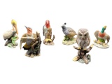 (6) John James Audubon Porcelain Bird Figurines