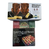 Chicken Cooker & Kabob Rack