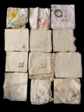 (12) Vintage Ladies Handkerchiefs
