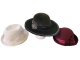(3) Ladies Hats