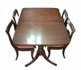 Duncan Pfeiff Style Table w/5 Upholstered Chairs