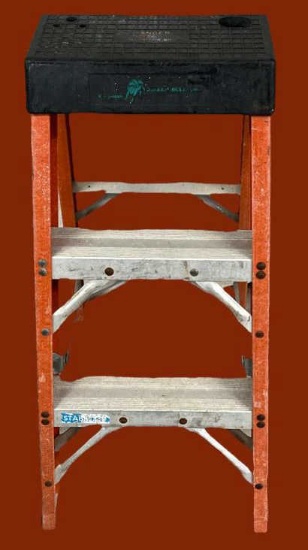 Green Bull, Inc. Two Step Ladder--35" High