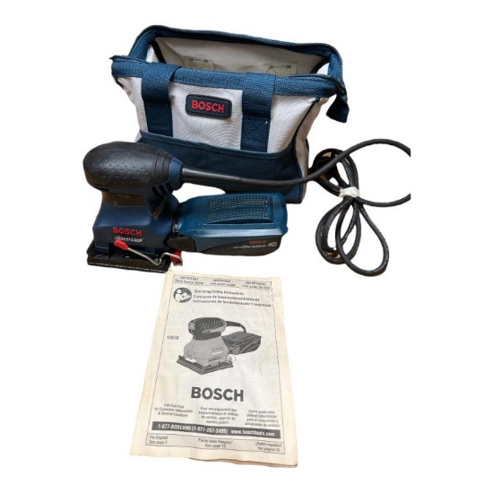 Bosch 1297 D SheetLoc Hand Sander With Dust