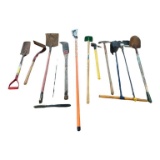 (12) Assorted Long Handled Yard and Garden Tools