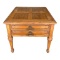 Heritage 1-Drawer End Table with Brass Hardware