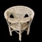 Vintage Child’s Wicker Chair with Wicker Tray—16