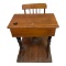 Kennedy Bros. Antique School Desk with Chair