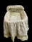 Badger Wicker and Wood Rocking Bassinet on