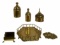 Assorted Brass Decorative Items: Including