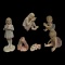 Assorted Ceramic Figurines, Including (2) F