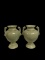 Pair of Footed 2-Handle Urns by Abigail Italy