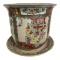 Chinese Planter with Underplate- 14” x 12”
