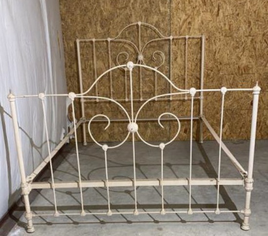 Antique Iron Full-Size Bed