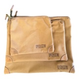 (3) Duluth Trading Company Zip Travel Pouches, As