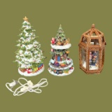 (3) Lighted Christmas Decoration