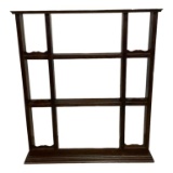 Wooden Shelf - 33 1/2” x 5”, 39” H