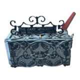 Iron Mail Box - Name Plate Detachable and Not