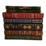 (7) Leather Bound Books--Franklin Library, etc.