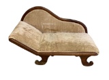 Antique Victorian-Style Child’s Chaise Lounge—34”