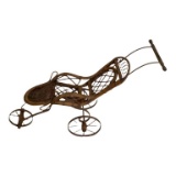 19th Century Doll Stroller - 10” W x 24” H