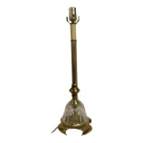 Crystal & Brass Table Lamp--22