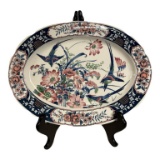 16” Decorative Oval Platter