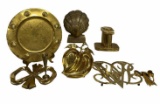 Assorted Brass Decorative Accessories