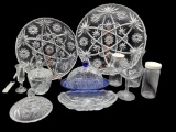 Box of Assorted Glass: Early American Prescut