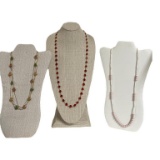 (3) Fashion Jewelry Necklaces