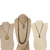 (4) Fashion Jewelry Necklaces