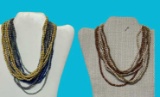 Large Assortment of Twist a Bead Necklaces and