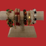 (7) Assorted Fashion Bracelets