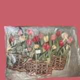 Homefires Accents Tulip Basket Shaped Rug
