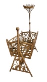 Victorian Wicker Cradle—42 1/2” x 22 1/2”, 60”