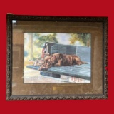 Framed Painting “Thank Goodness It’s Friday” by