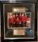 Framed and Matted Photo of Star Trek Crew w/6 of