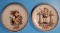 (2) Hummel Collector Plates 1985 and 1995